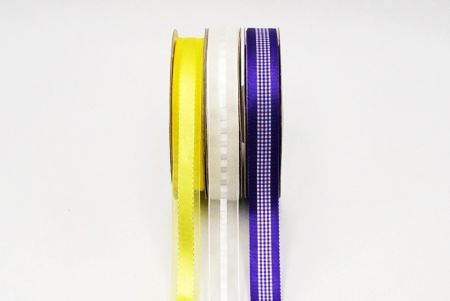 Classic Yellow Purple Ribbon Set